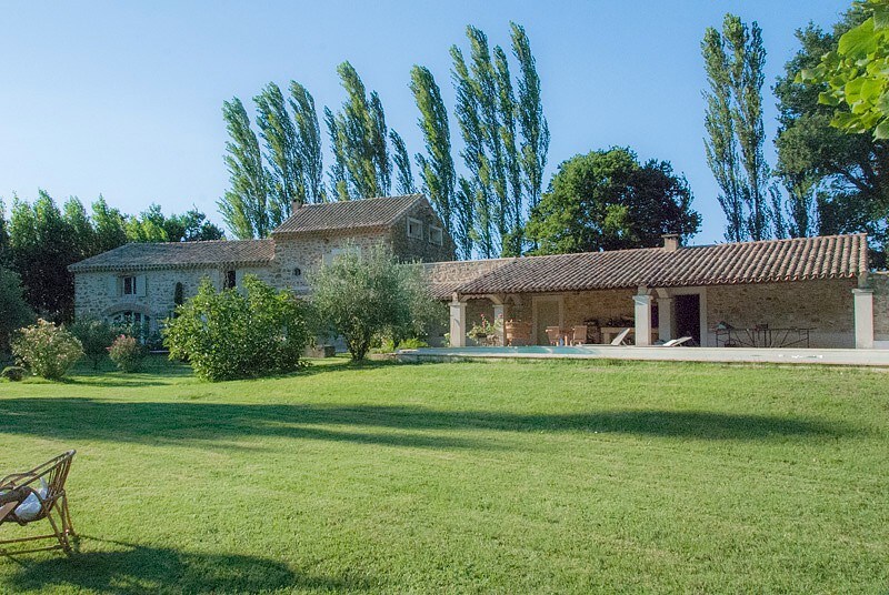 Le Mas de Massillan, private pool, and garden