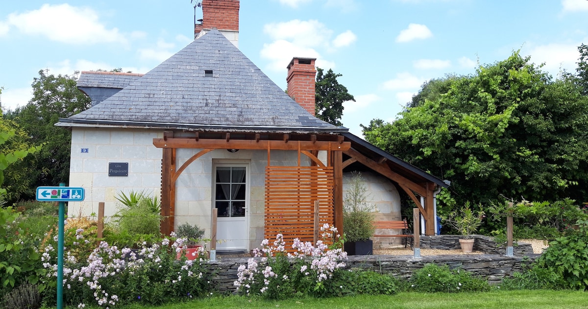 Pergoloire乡村小屋，骑自行车骑行