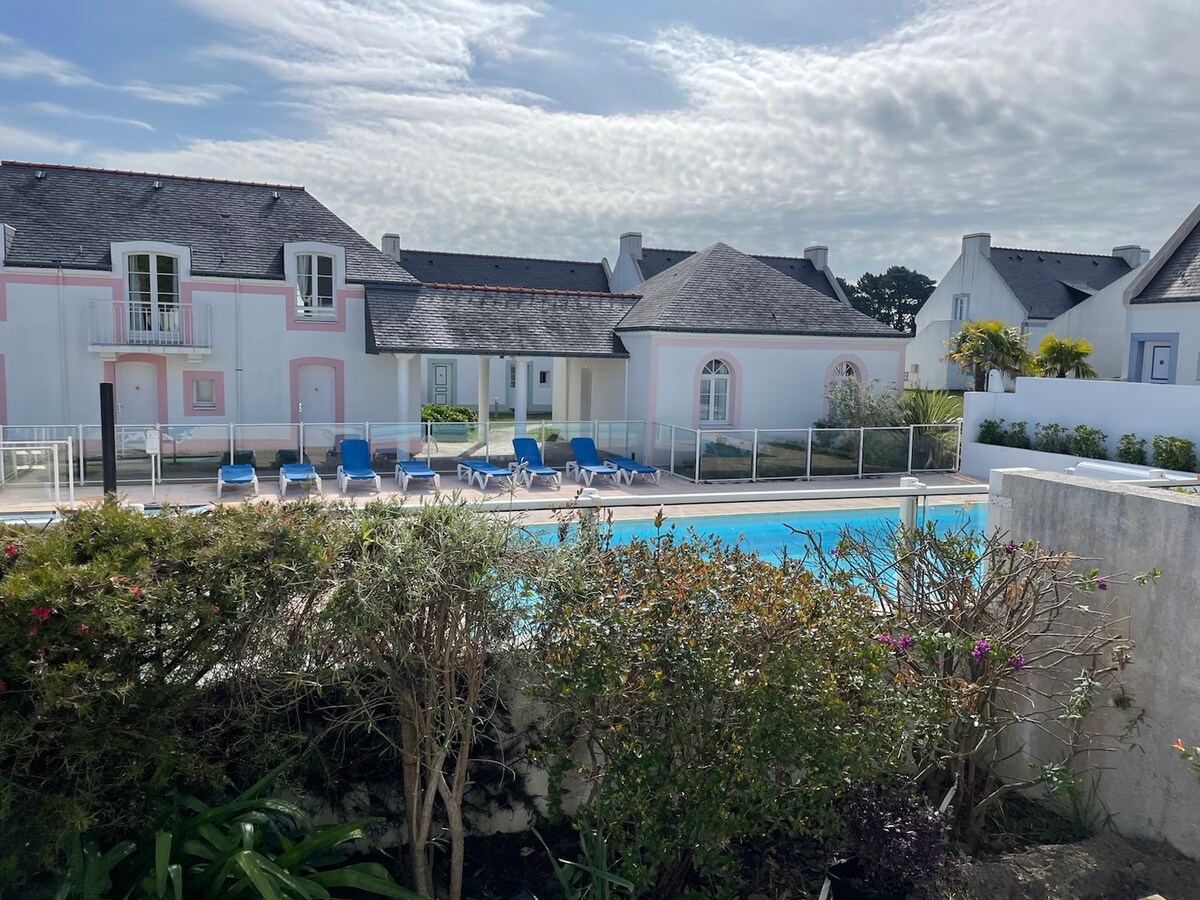 Maison de vacances de 56 m2 avec piscine chauffée