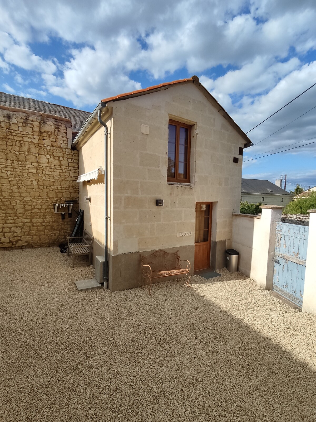 L'Aube, maisonnée au coeur du village de Tourtenay