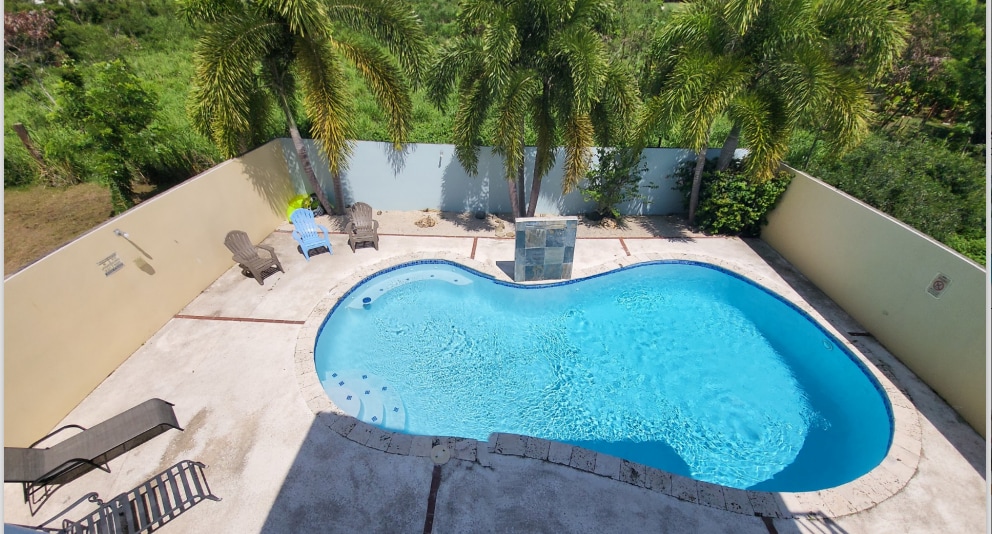 Private home with pool/ocean view- 5 min beach
