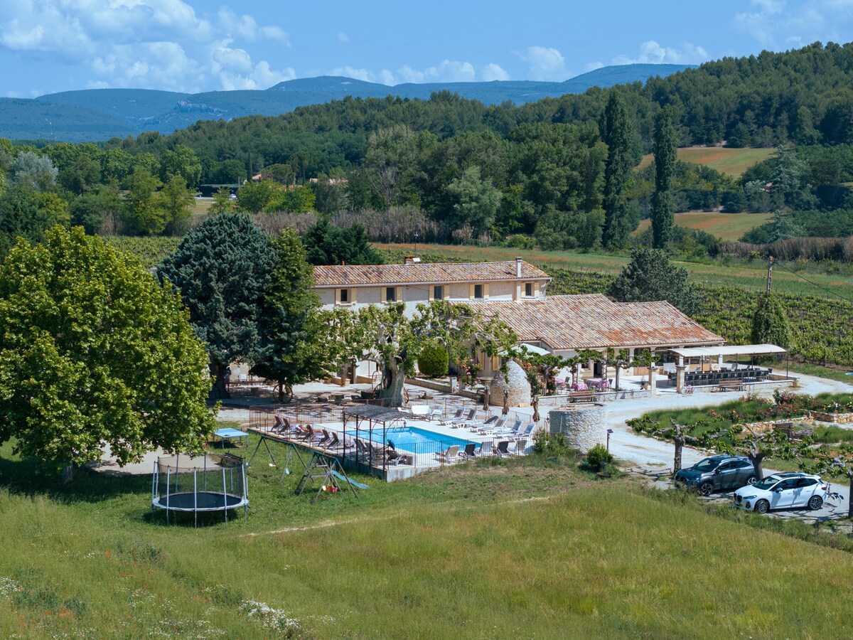 gite en Provence , Luberon , Le Moulin de Lavon