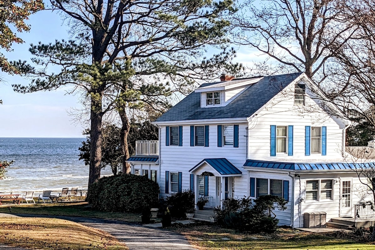 切萨皮克湾（ Chesapeake Bay ）古湾经典海滨