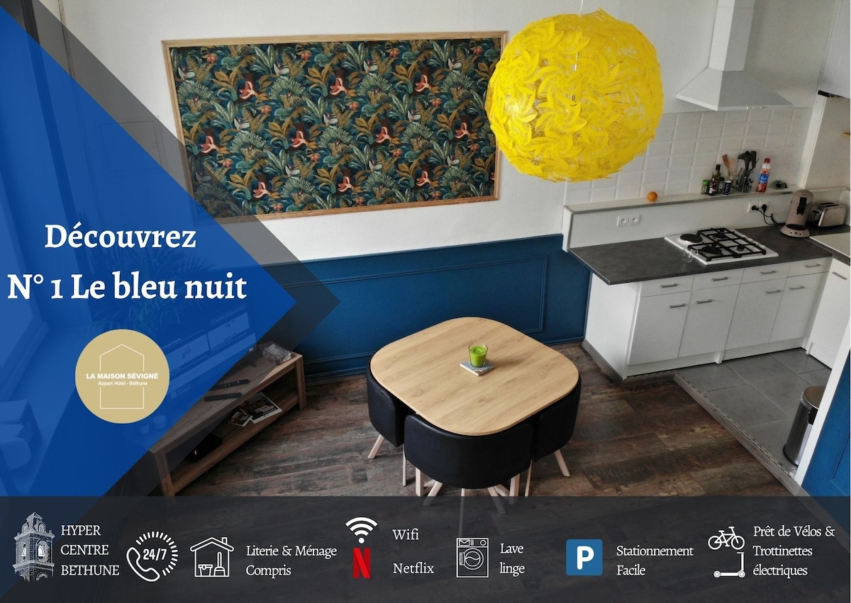 蓝夜1号公寓- La Maison Sévigné Appart酒店