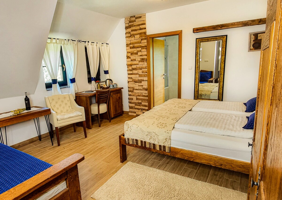 Luxury room for 2 near Plitvice waterfalls