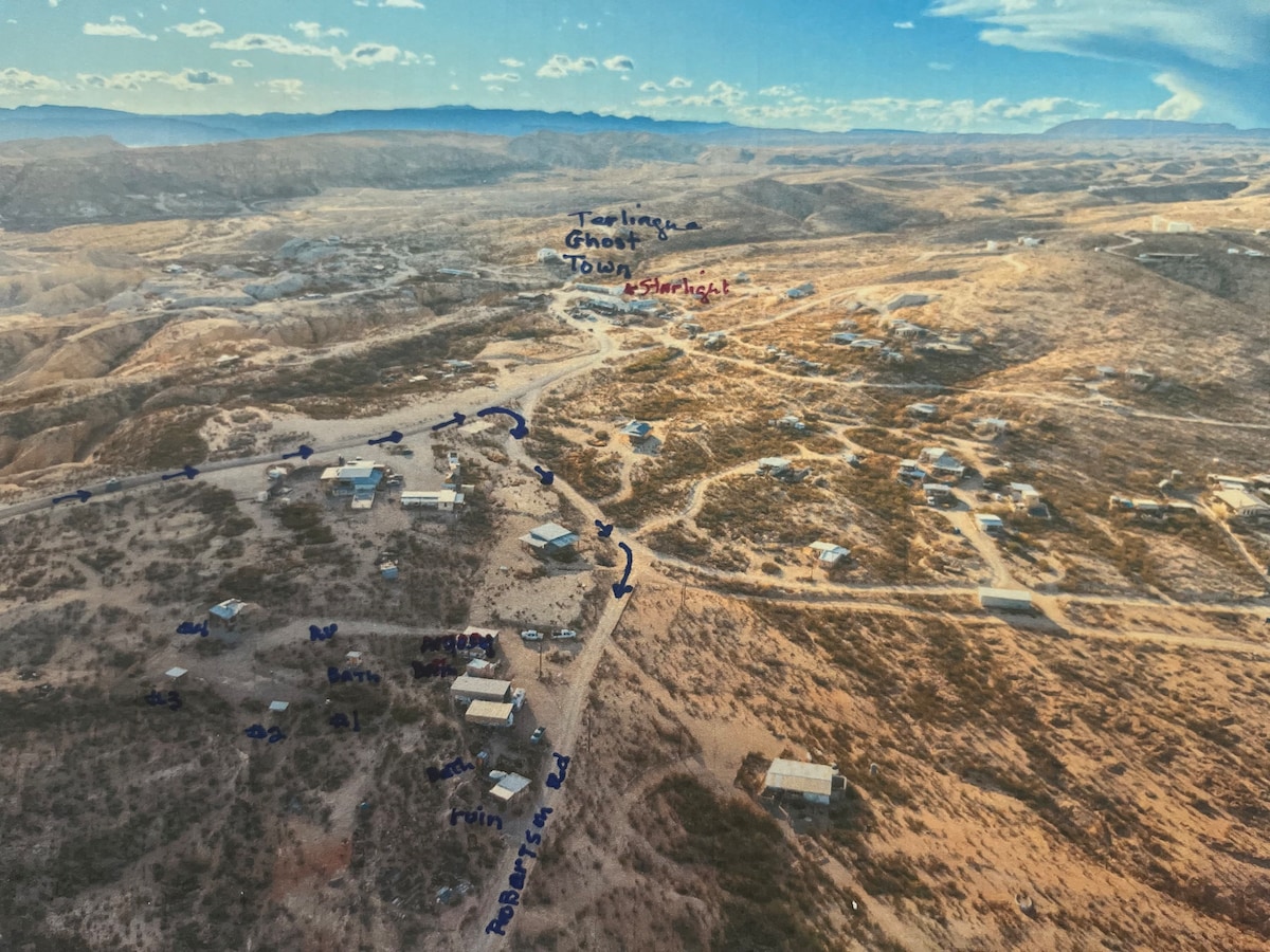 Terlingua Ghost Town有遮蔽的露营地， # 3