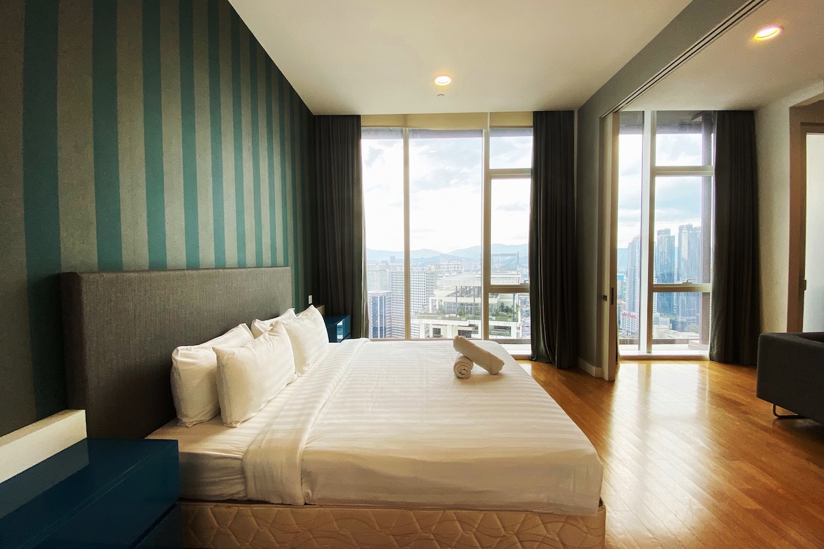 # 1卧室高速无线网络吉隆坡城中城单卧室套房公寓