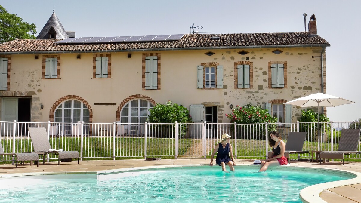 Maison avec piscine pour 12 personnes