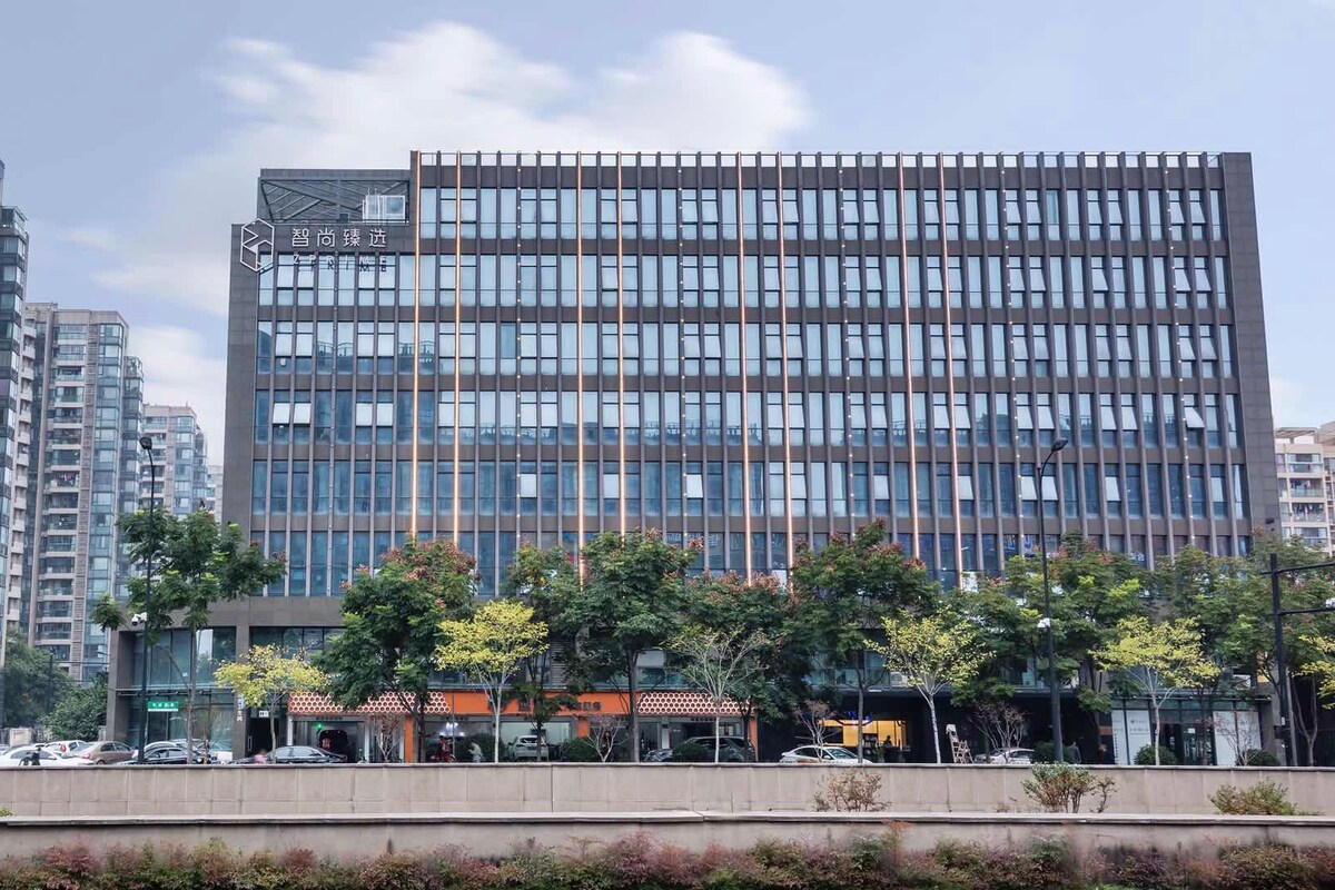 杭州市精品酒店内的房间智尚臻选杭州紫金港银泰城店