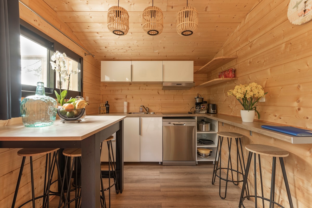 Cabane perchée "Robinson" 5 p chez Nature et Océan