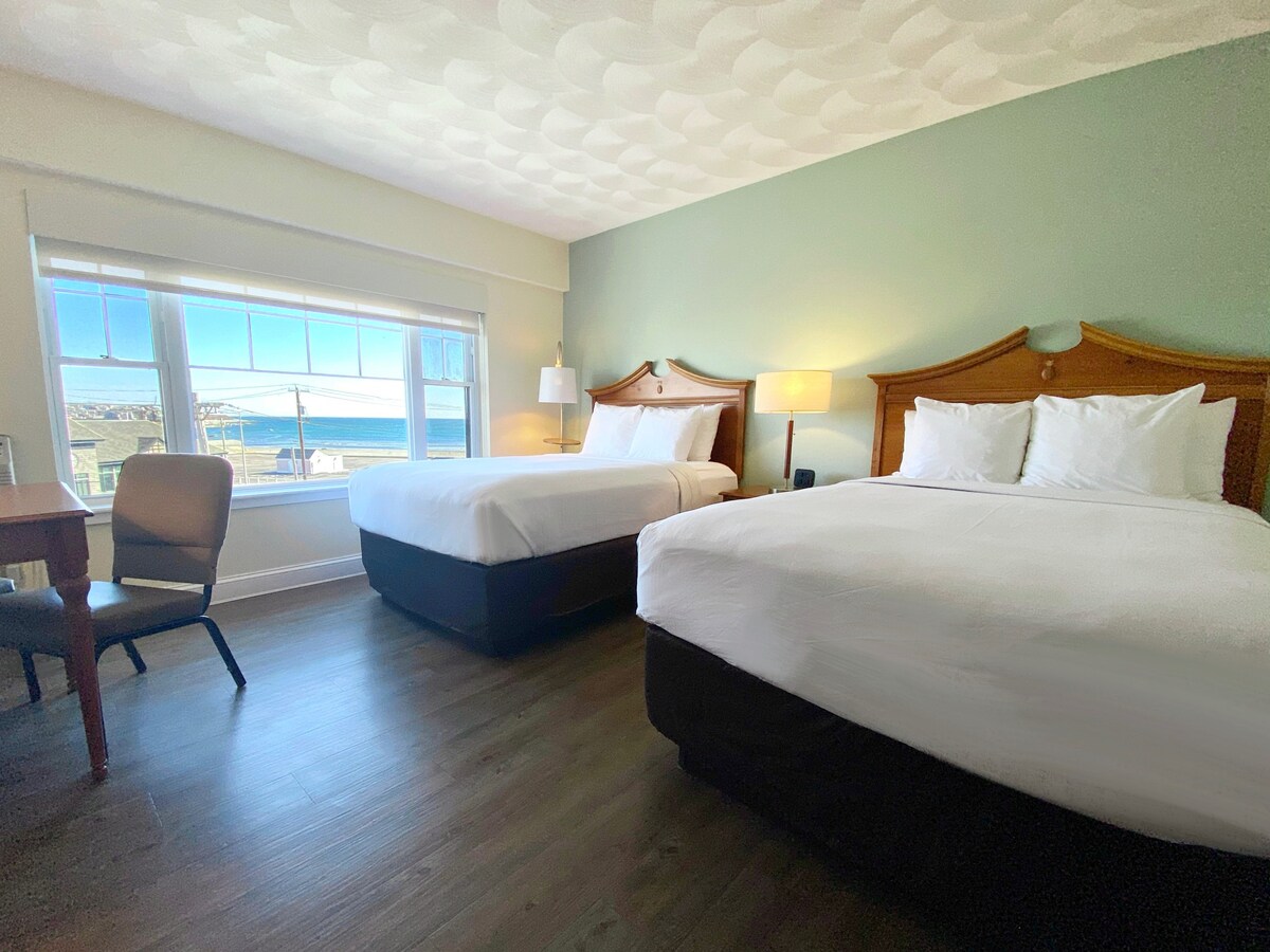 2张双人床-大西洋海滩酒店（主楼）