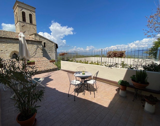 Cosy Apt.in Montefalco incl.panoramic view terrace