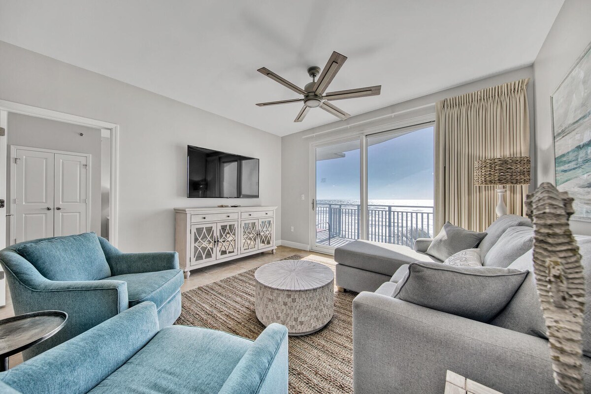 Family-Friendly Beachfront Condo with Gulf Views