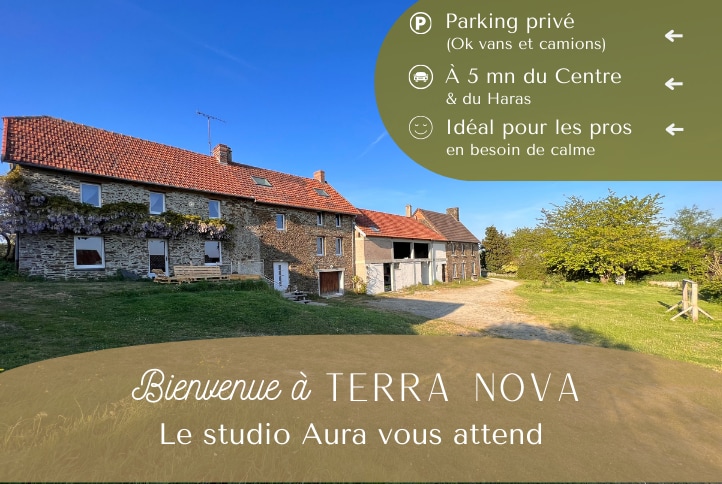 Aura ༄ Studio Spacieux - Parking privé