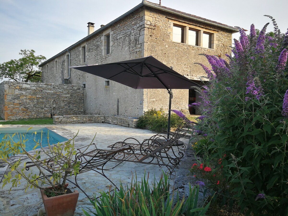 Maison de Maitre dans le Parc Régional du Quercy