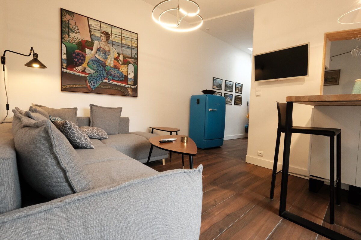 Appartement 40 m2 calme, confortable et lumineux