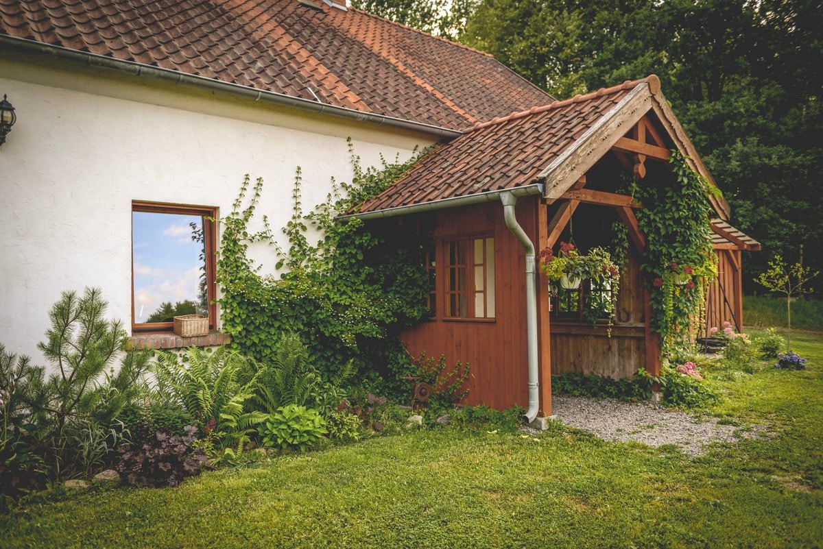 位于Warmia -las的小屋，湖泊，隐私。