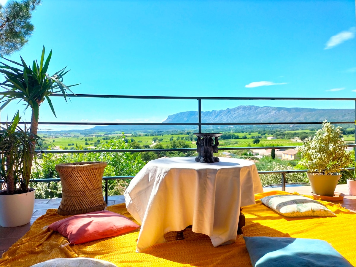 Détente face à la Sainte-Victoire