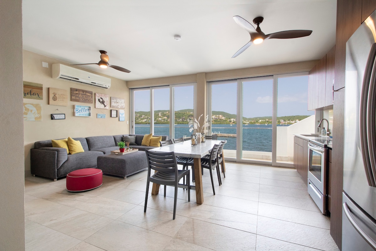 Blü-Culebra Home ，带码头和180景观！