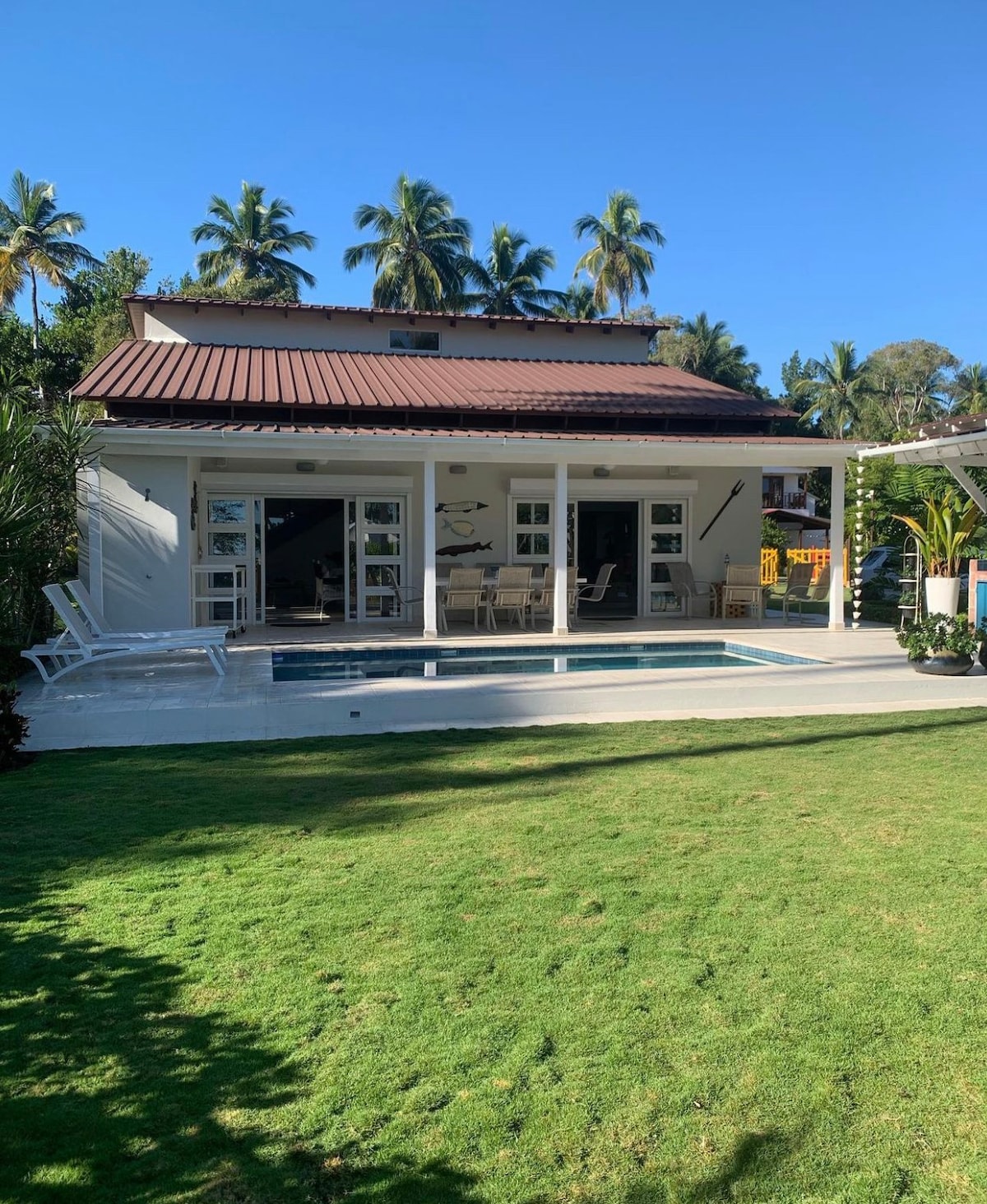 Beachfront luxurious private Villa in Las Terrenas