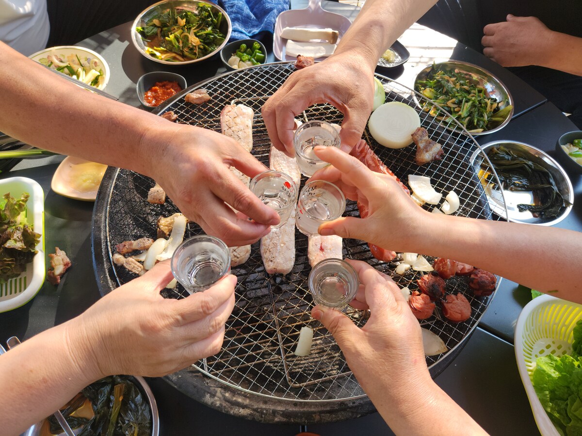 [烧烤餐厅Hudaheon独立房源] Soup Kangsangsang *可爱的乡村风情-茶和放松疗愈空间