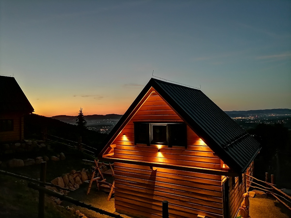 巨山小屋，景色优美