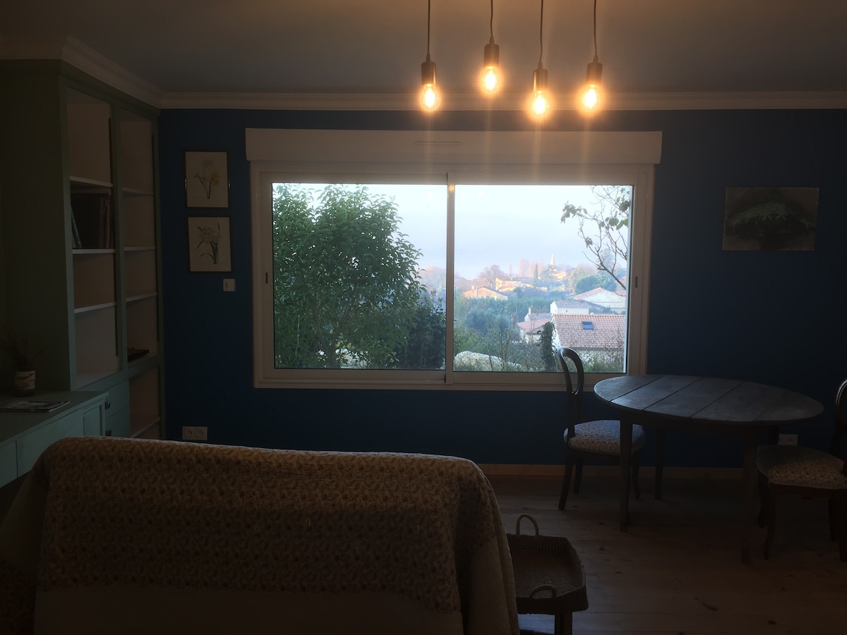 Appartement avec vue panoramique sur la gironde