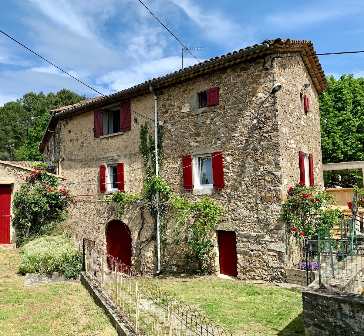 Mas cévenol à proximité d'Anduze