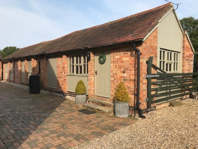 Entire stable block in Warwickshire countryside