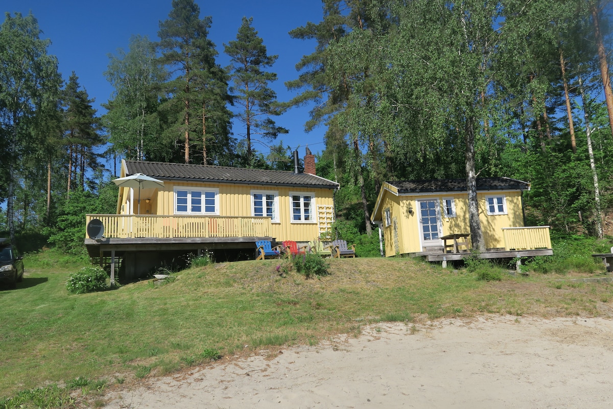 Sørlandet - strand og utsikt - barnevennlig