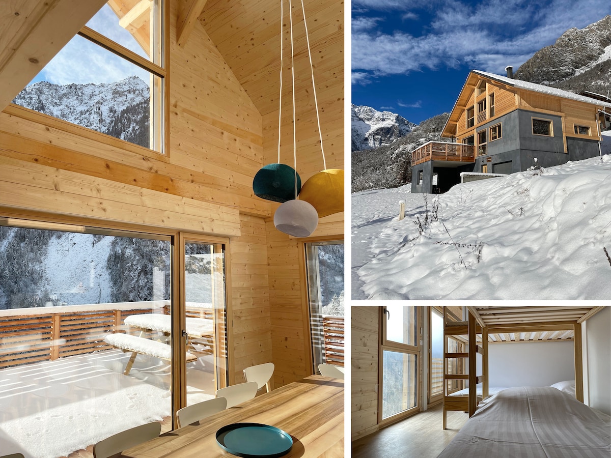 Chalet des Amis ★ 14人入住Chalet des Amis 14人。 ★ Venosc-Les 2 Alpes