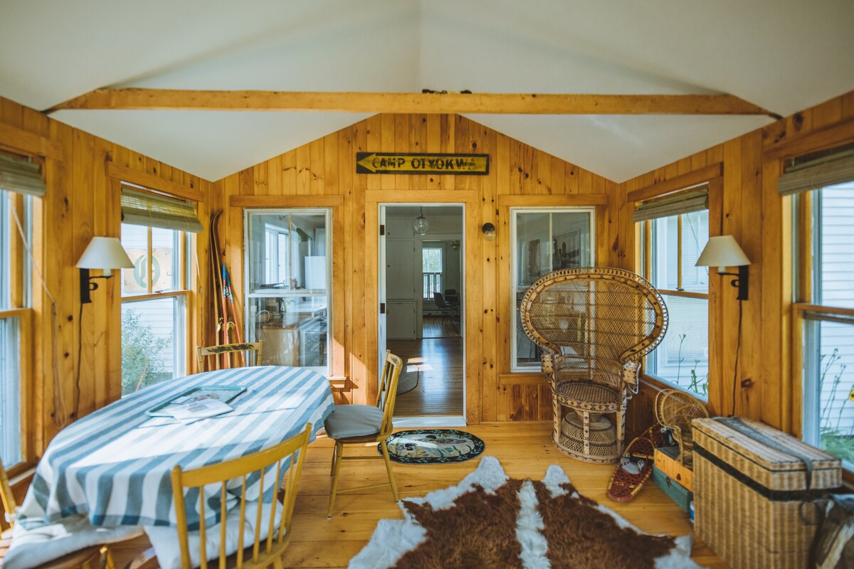 Sauna + Stay in MidCoast Maine - Otyokwa Farmhouse