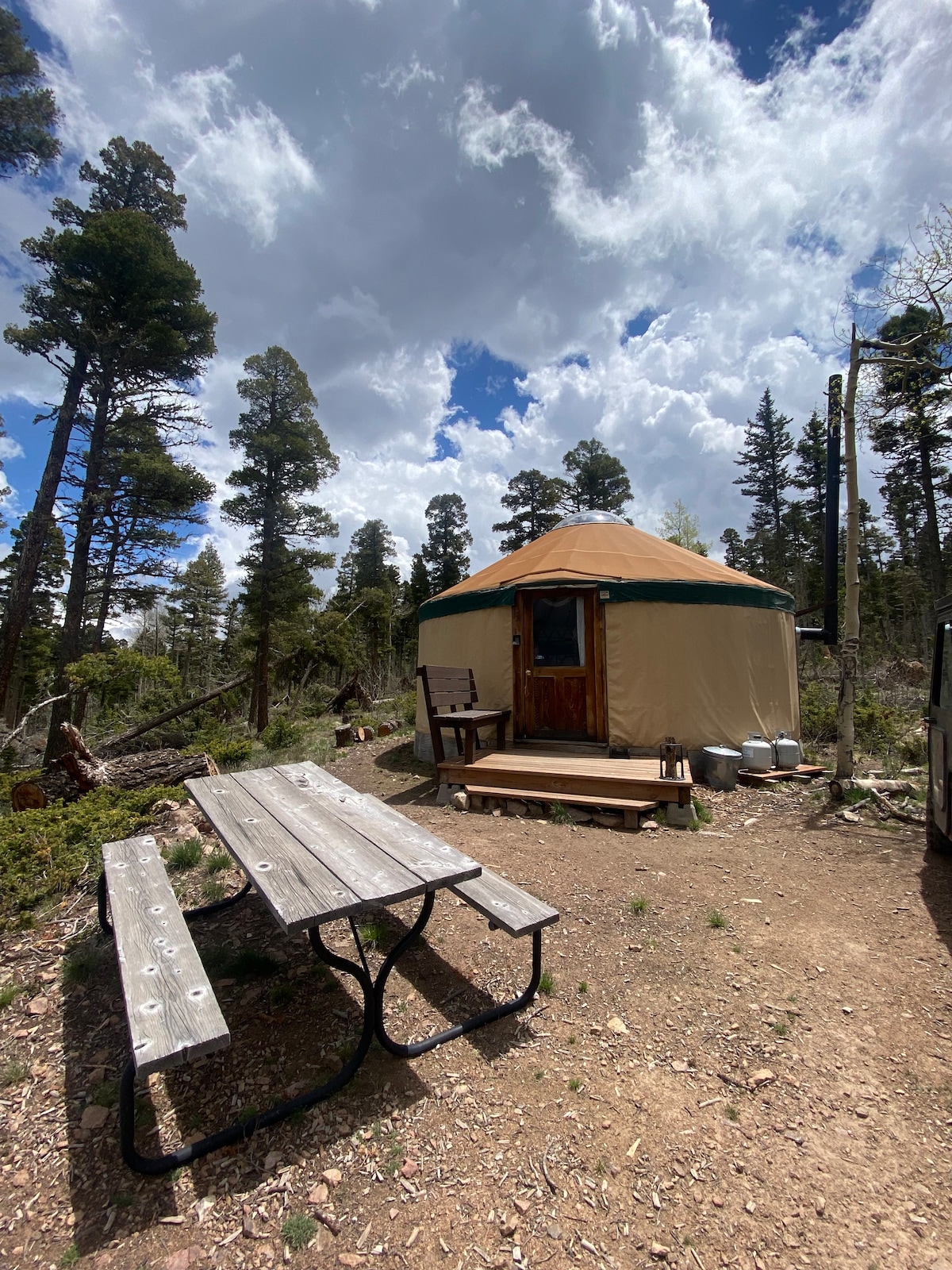 Latir Hike-in 20-foot Camping Yurt