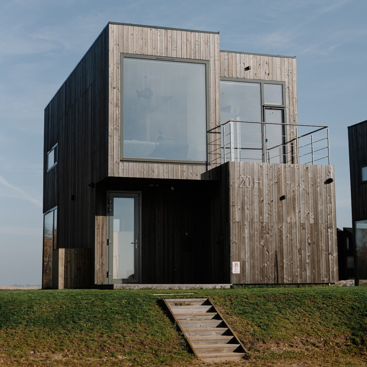 House in Svencele by Curonian Lagoon