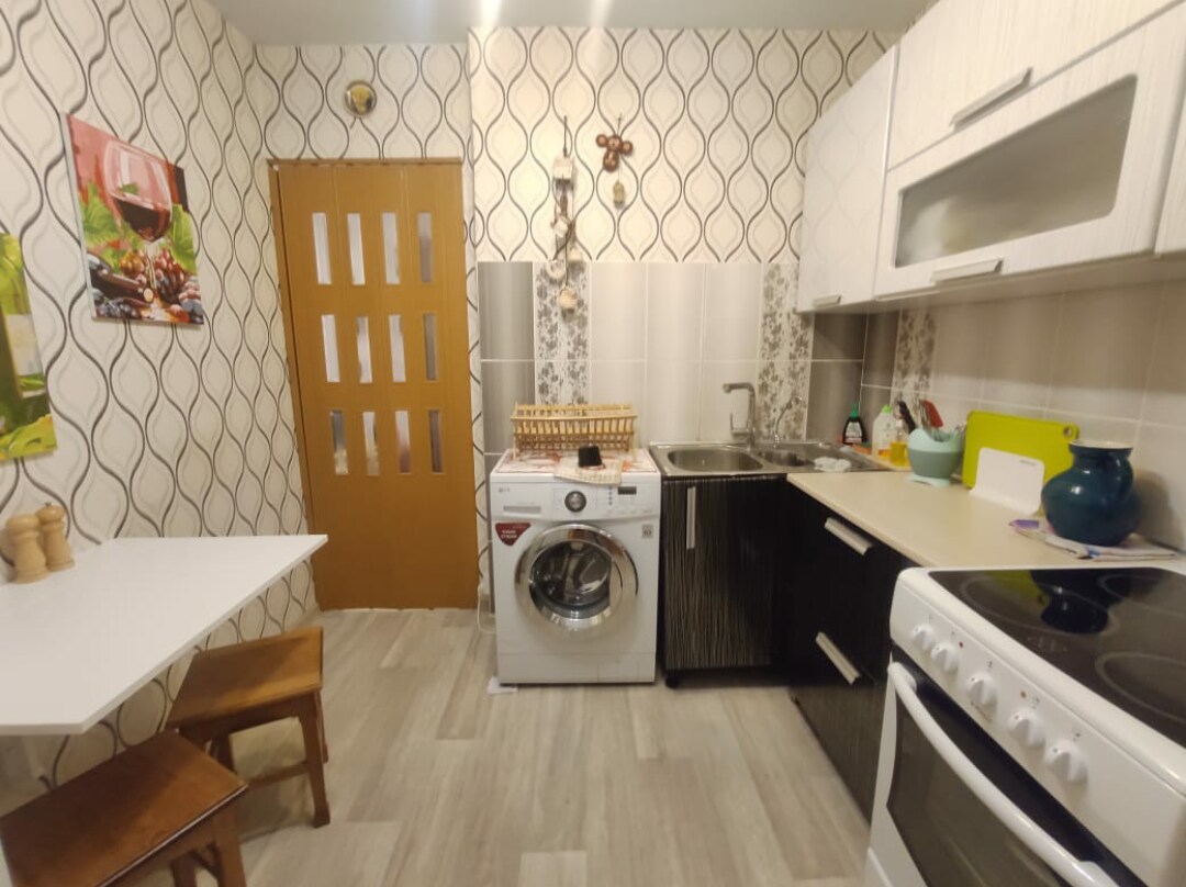 位于Balyaev区的舒适单间公寓。