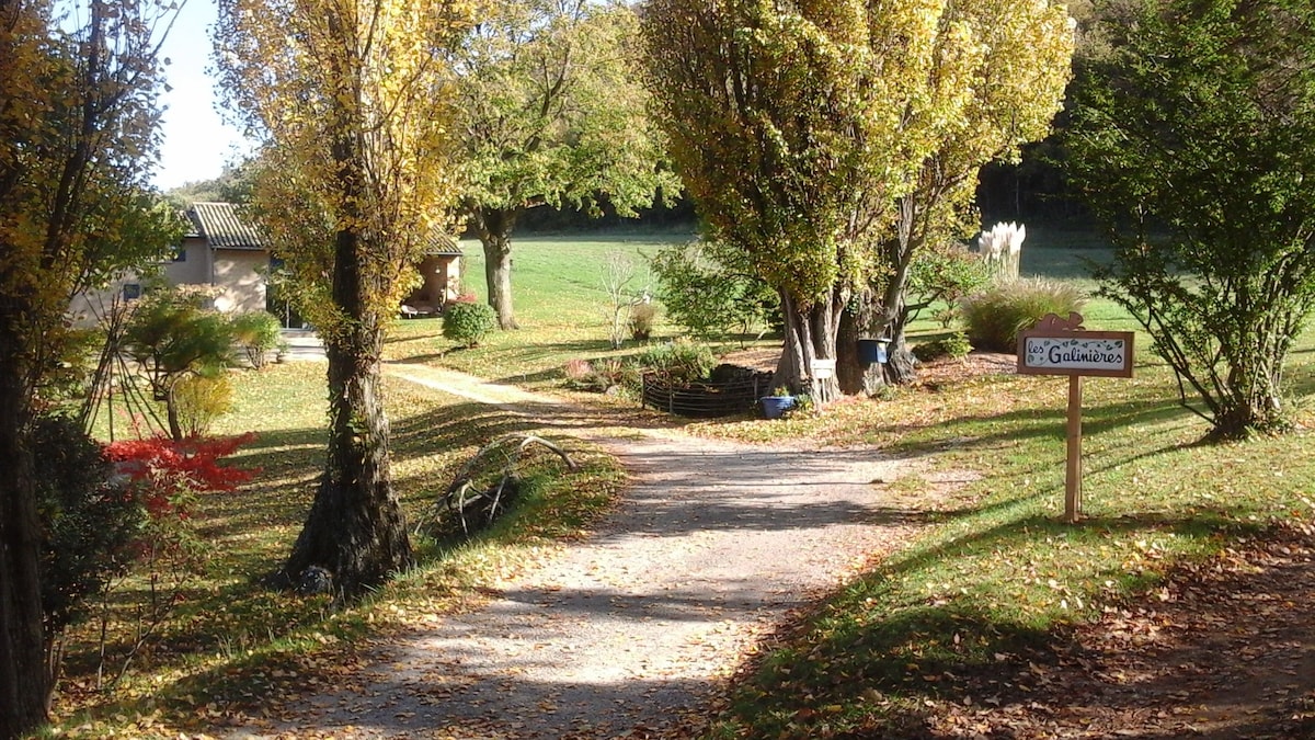 Pied du Vercors ，大自然，平静，可欣赏「Les Galinières」美景