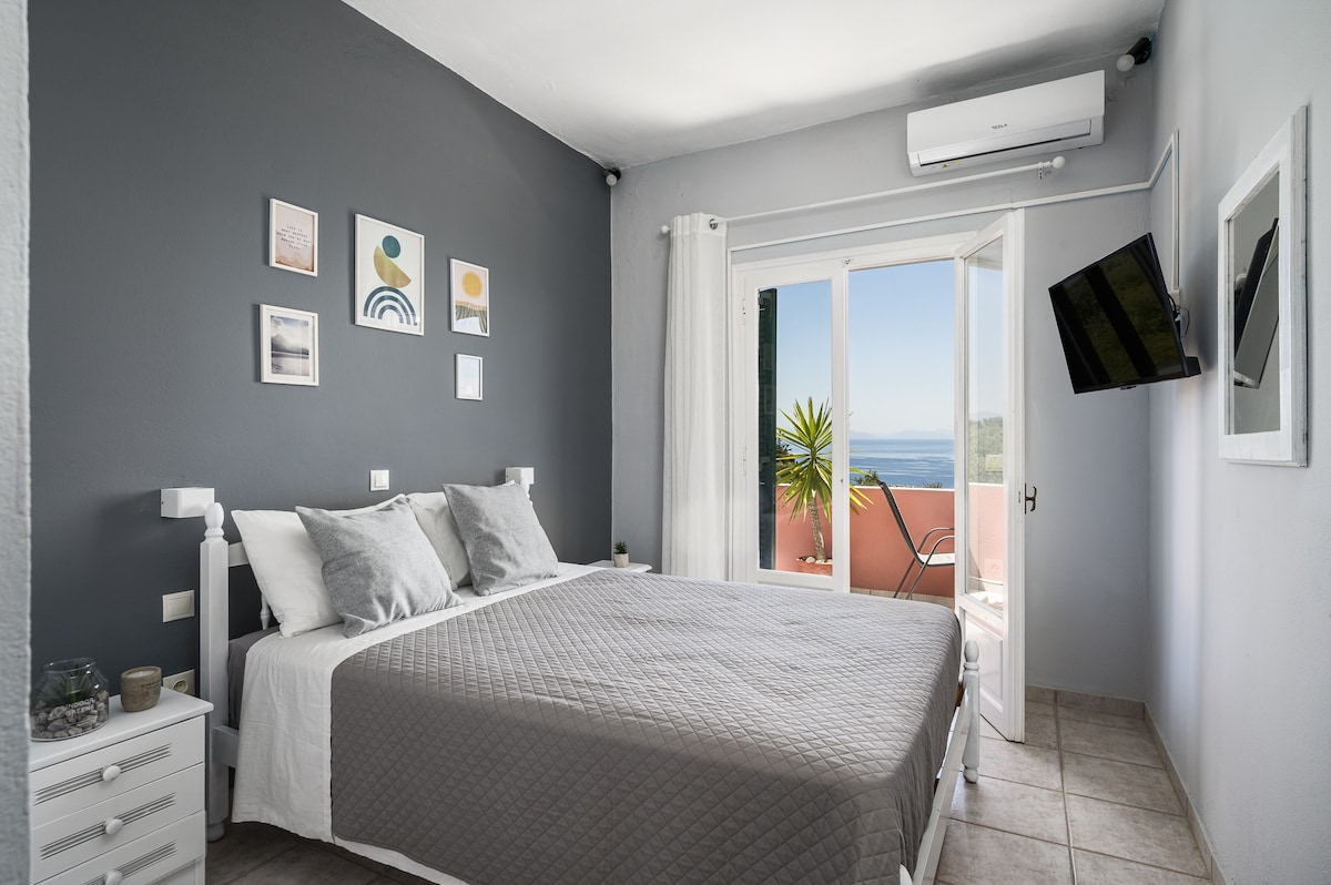 巴尔巴蒂（ Barbati ） Ionian海景-两卧室公寓