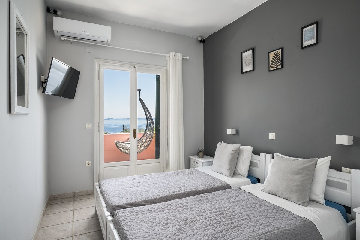 巴尔巴蒂（ Barbati ） Ionian海景-两卧室公寓