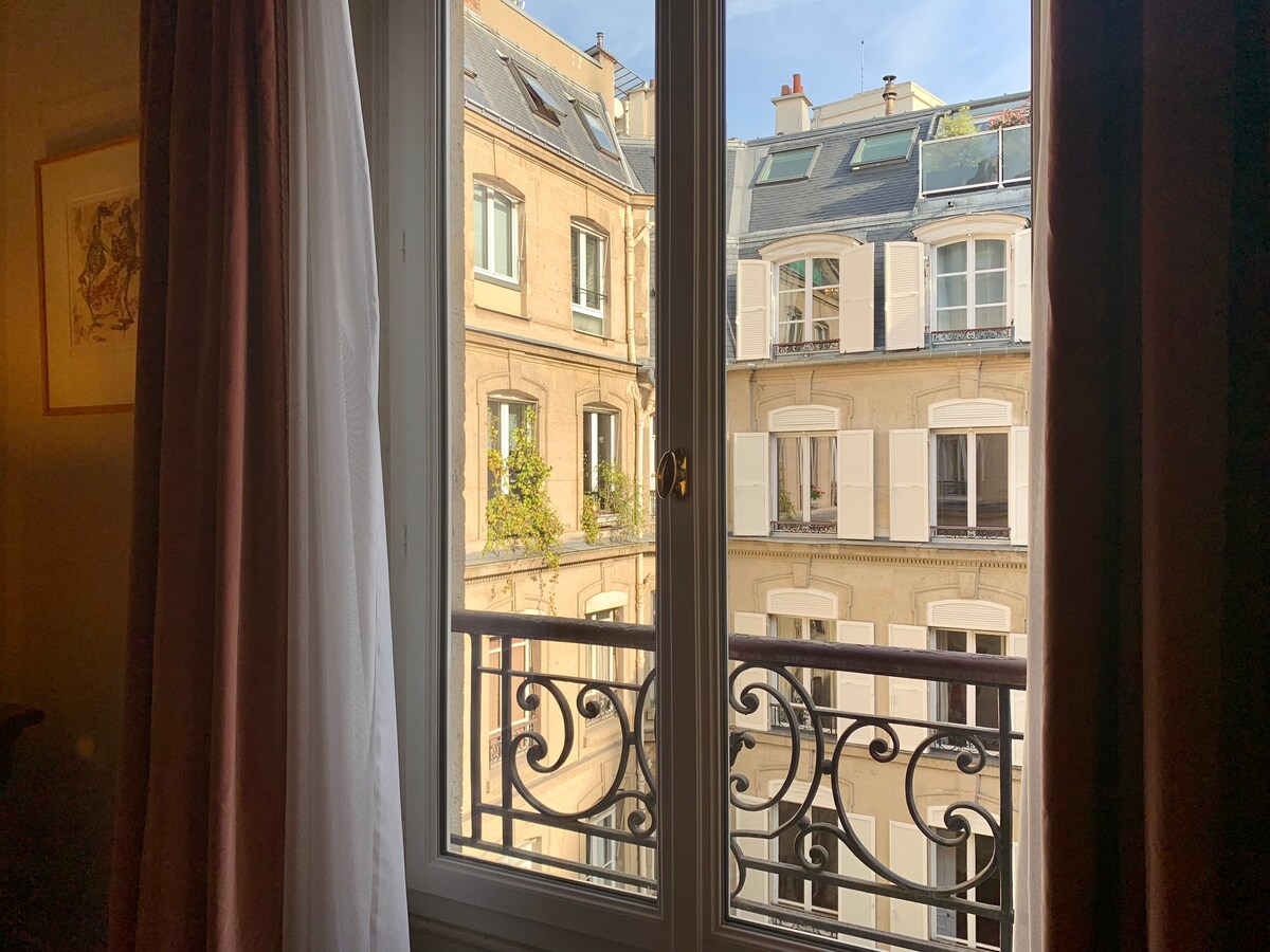 位于巴黎市中心的优雅客房