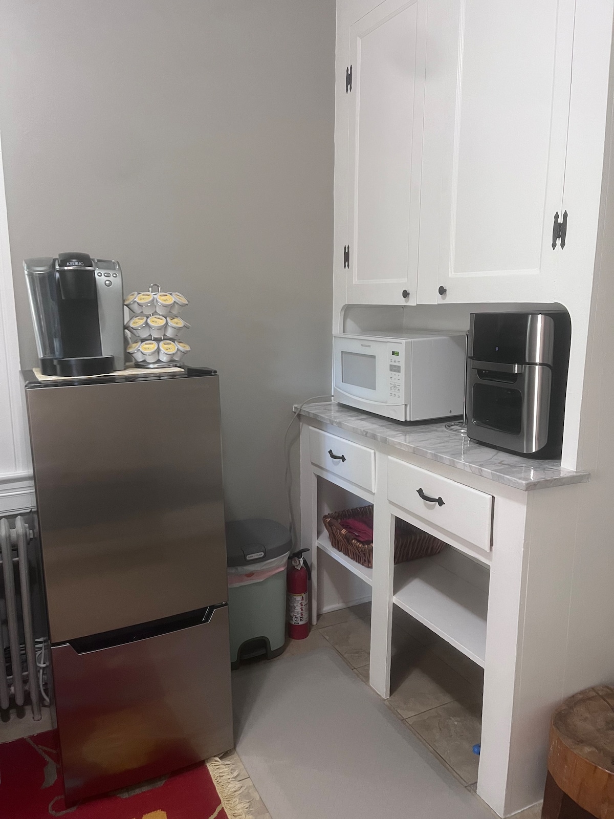 Cozy Bedroom and Half Bath and Sweet Dining Area