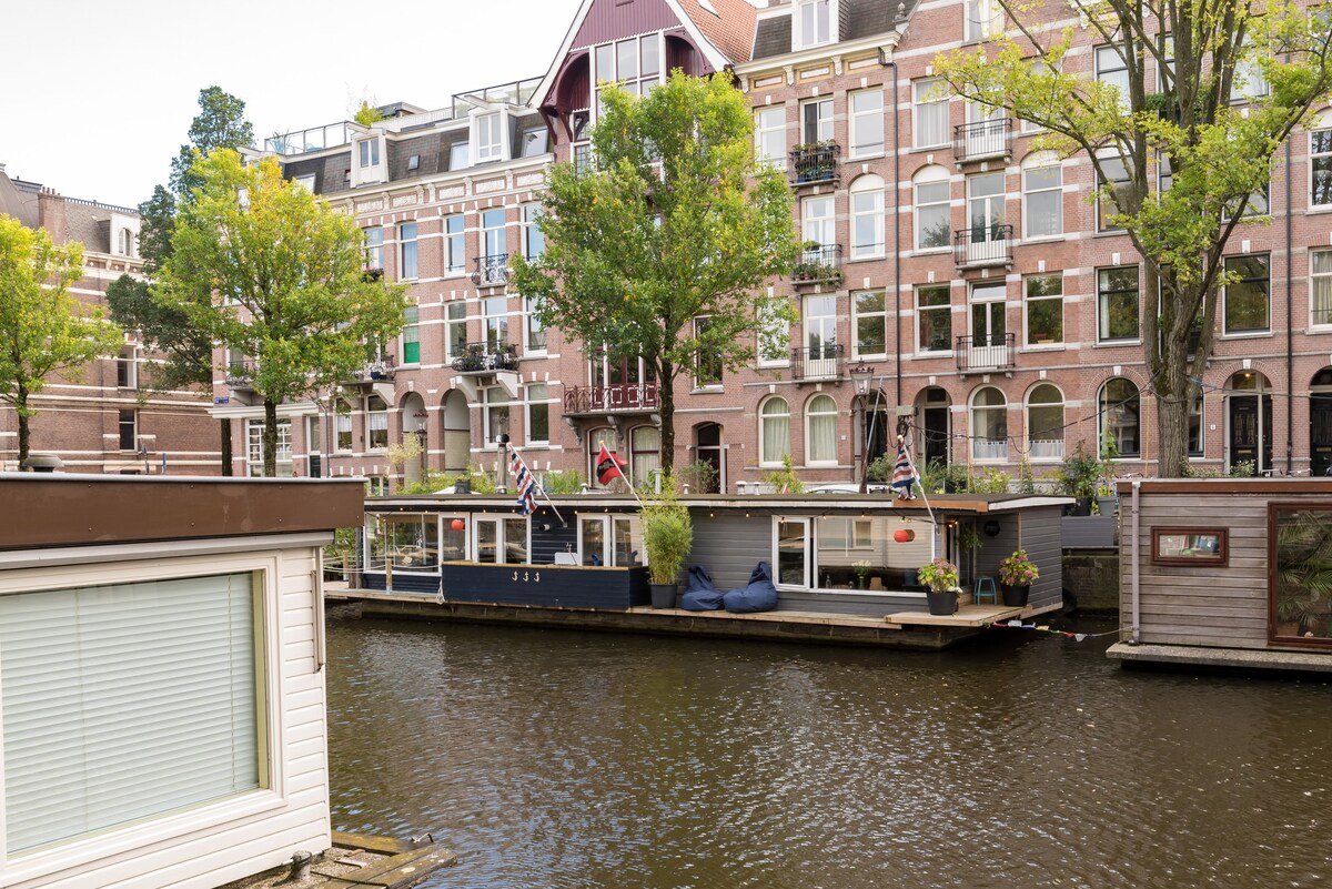 阿姆斯特丹舒适的船屋