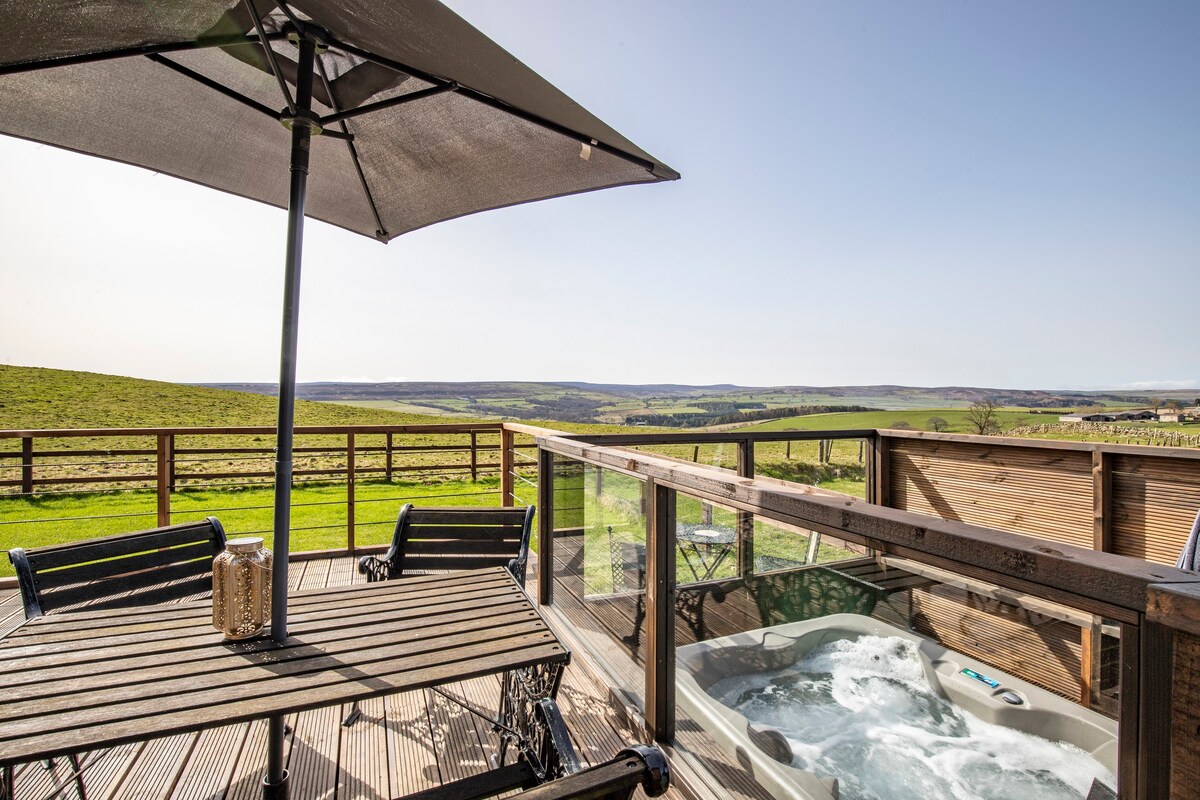 Northumbrian Lodge Views & Hottub