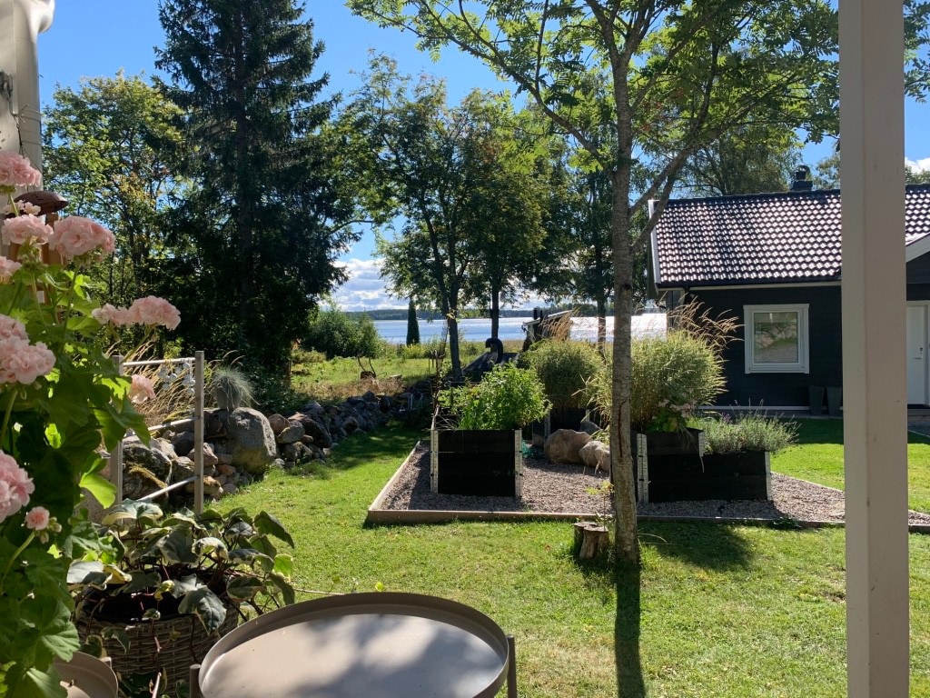 风景优美的住宿，湖景， Sommarhagen Sandviken