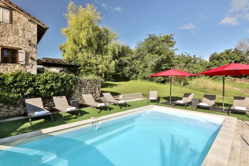 Gîte en Périgord avec piscine privée, 10 pers.