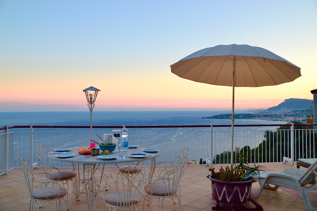 Casa Serena mit Dachterrasse und Blick aufs Meer