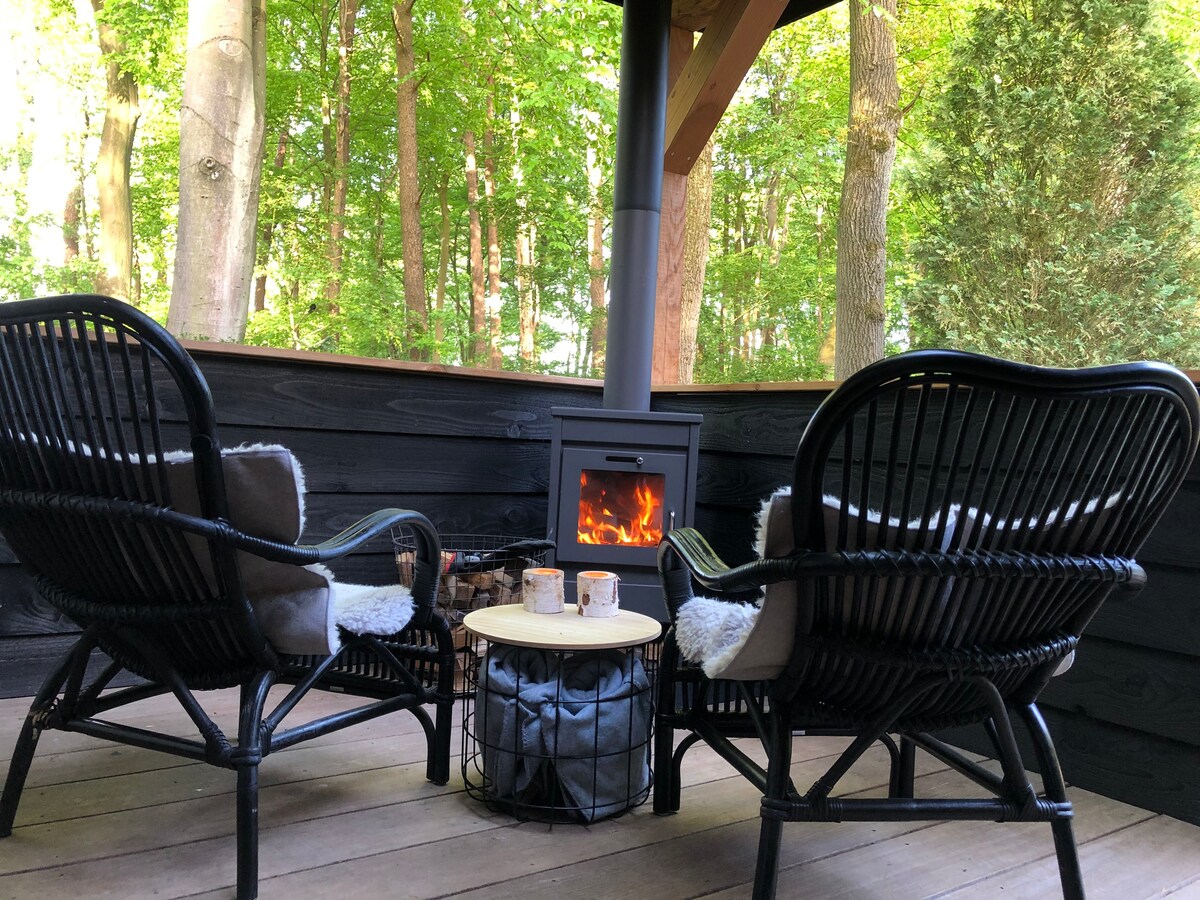 Vakantiehuis Het BijsterBos(Epe) Veluwe in het bos