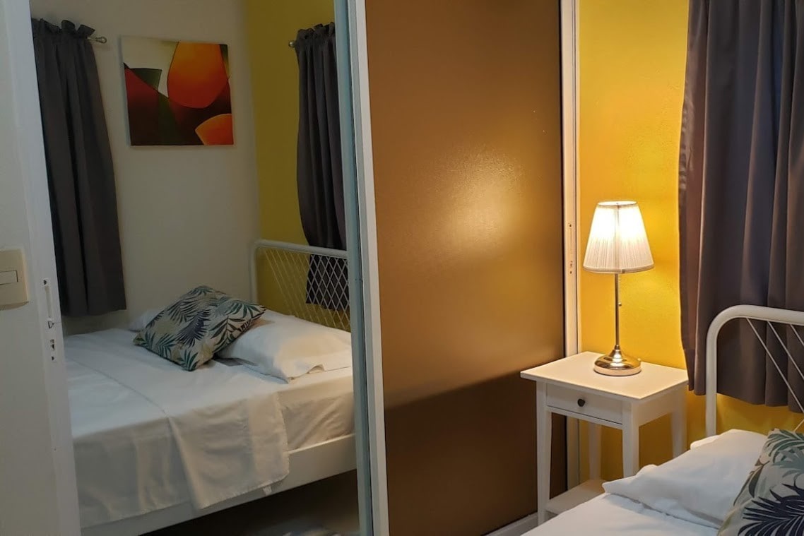 舒适的公寓# 1 ，两间带空调的卧室