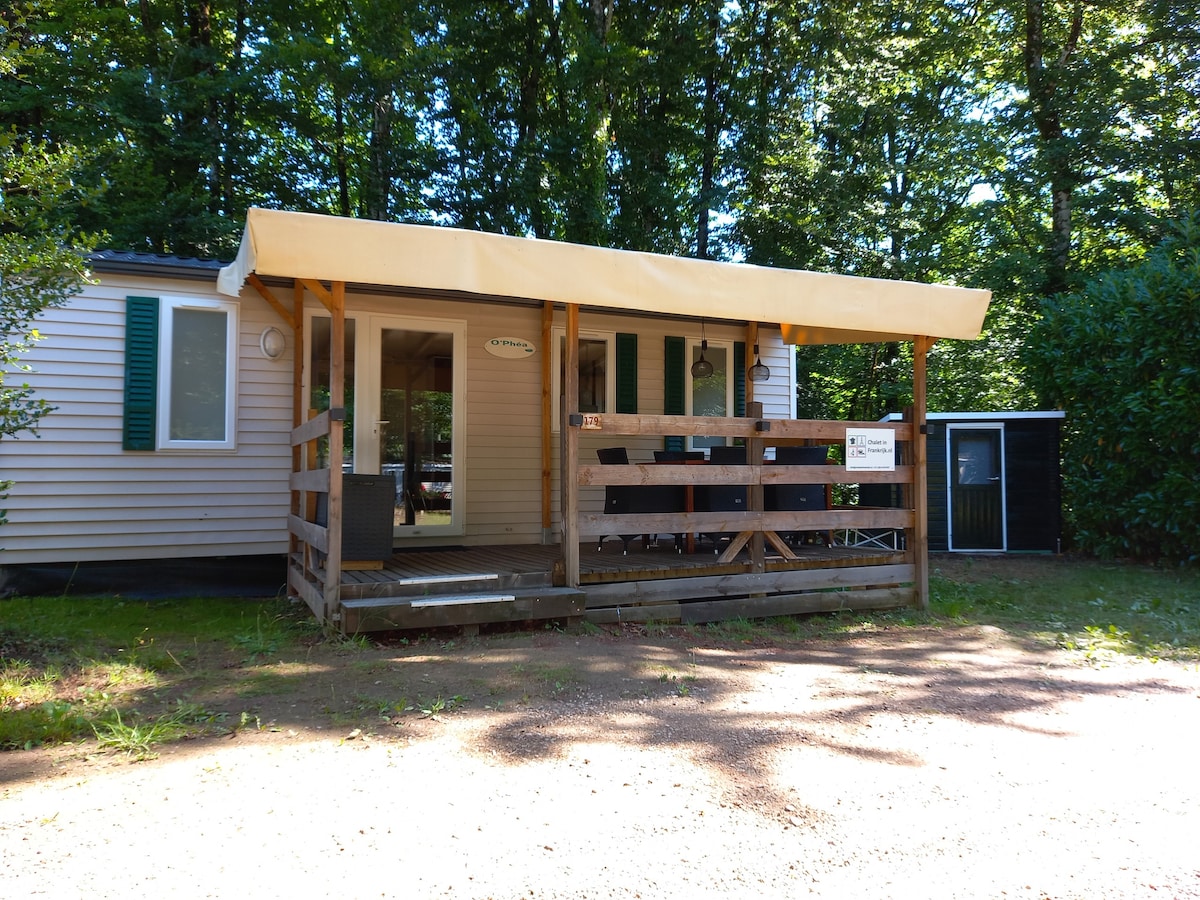 5 persoons Chalet 179 op 4*camping Le Verdoyer