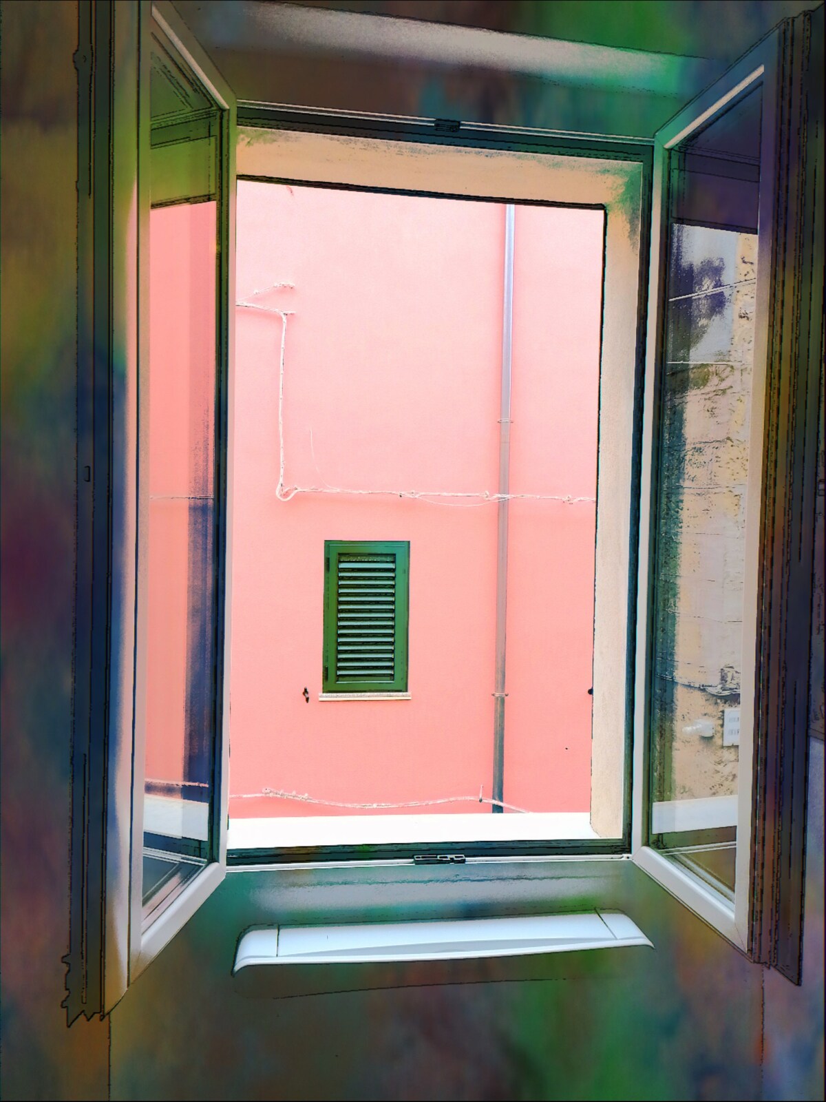 Pink Window di Casa Machin