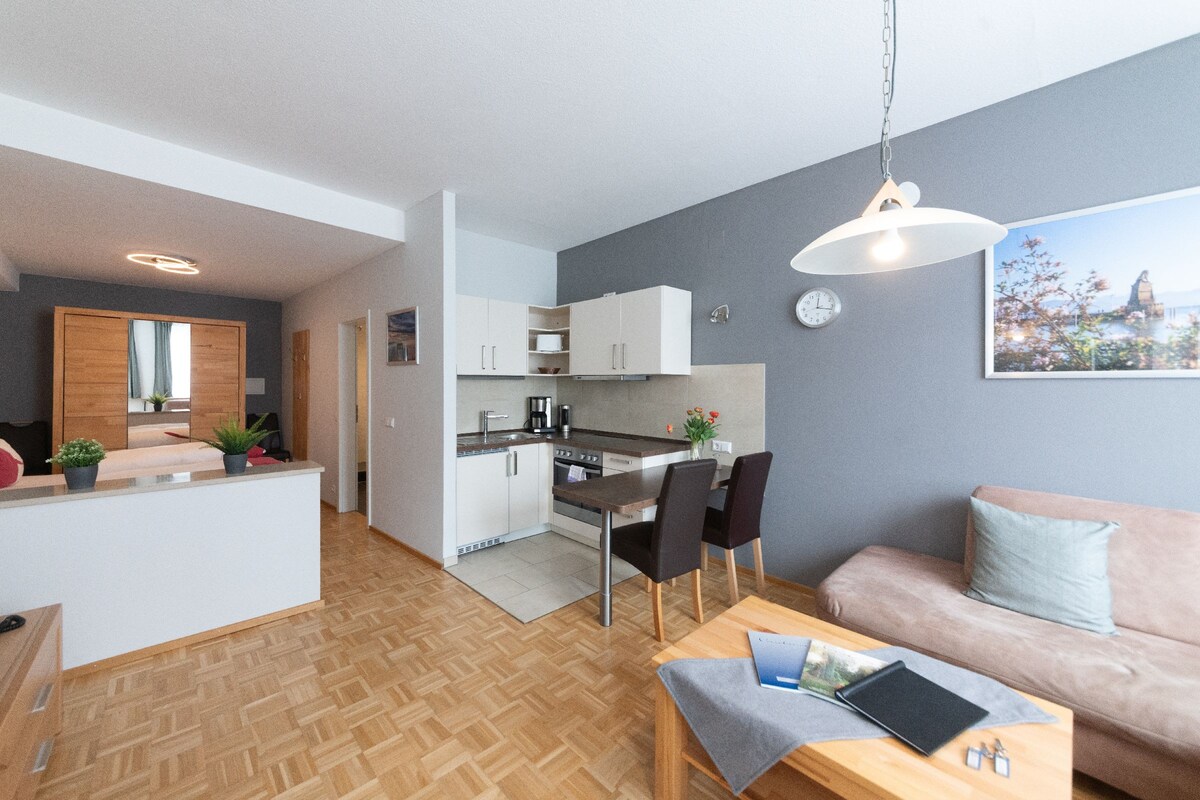 Angelika公寓， （ Lindau am Bodensee ） ，认捐， 40平方米， 1间起居室/卧室，最多可入住2人